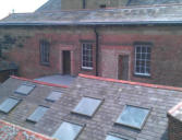 slate roof restoration, wynnstay hall