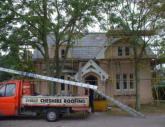 Slate Roof Chester Old Cheshire Roofing Van