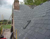 Slate Roof and Lead Valley