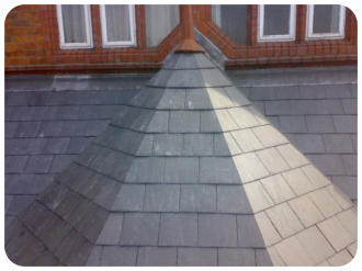 slate roof in chester